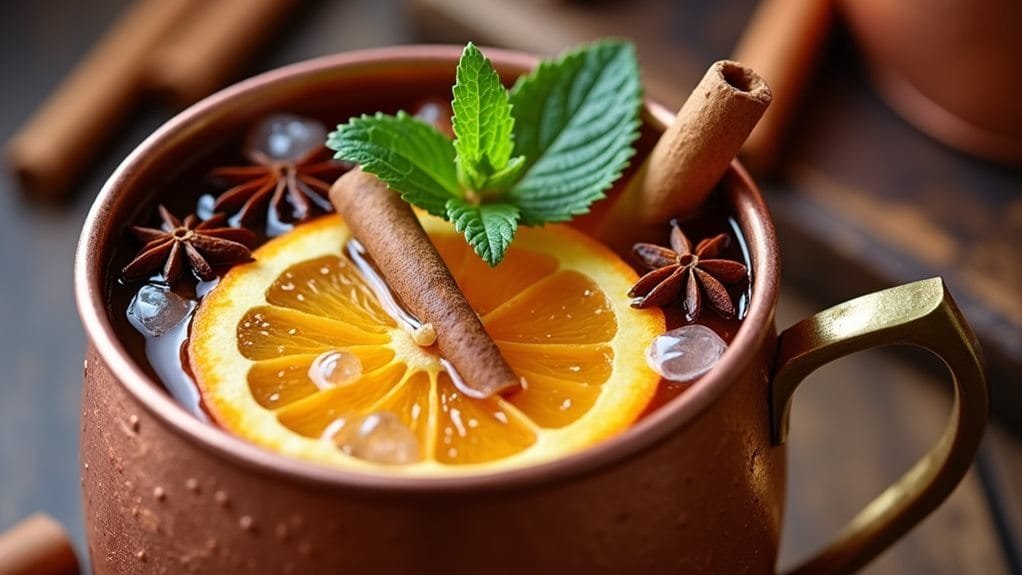 Spiced Apple Cider Mule With Ginger 6 incorporate citrus and spices