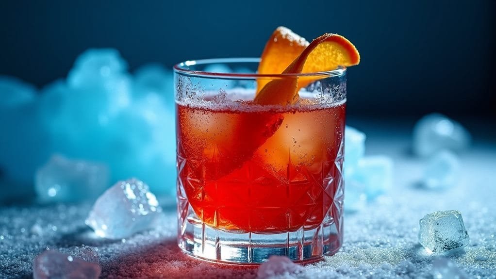 North Pole Negroni With Orange Twist 3 recipe preparation instructions