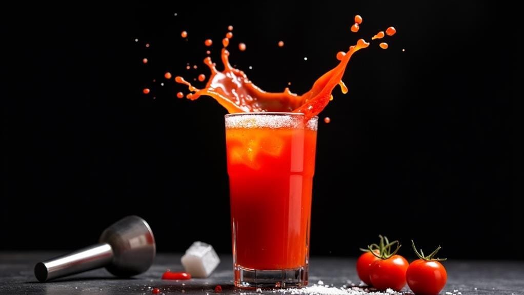 shake and combine ingredients