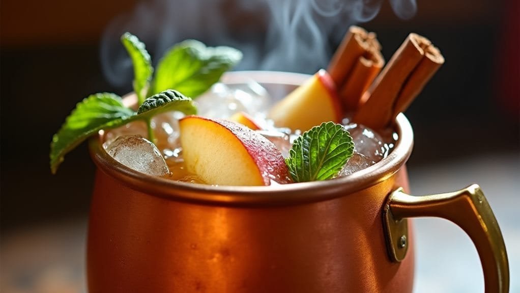 Spiced Apple Cider Mule With Ginger 3 step by step cooking instructions