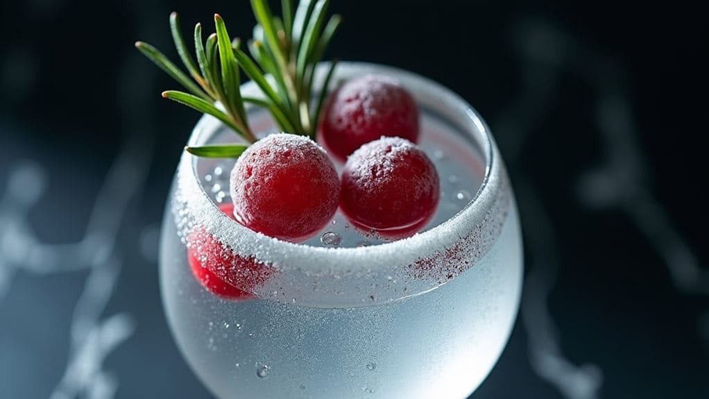 Winter Frost Gin With Silver Sugar 3 step by step cooking instructions