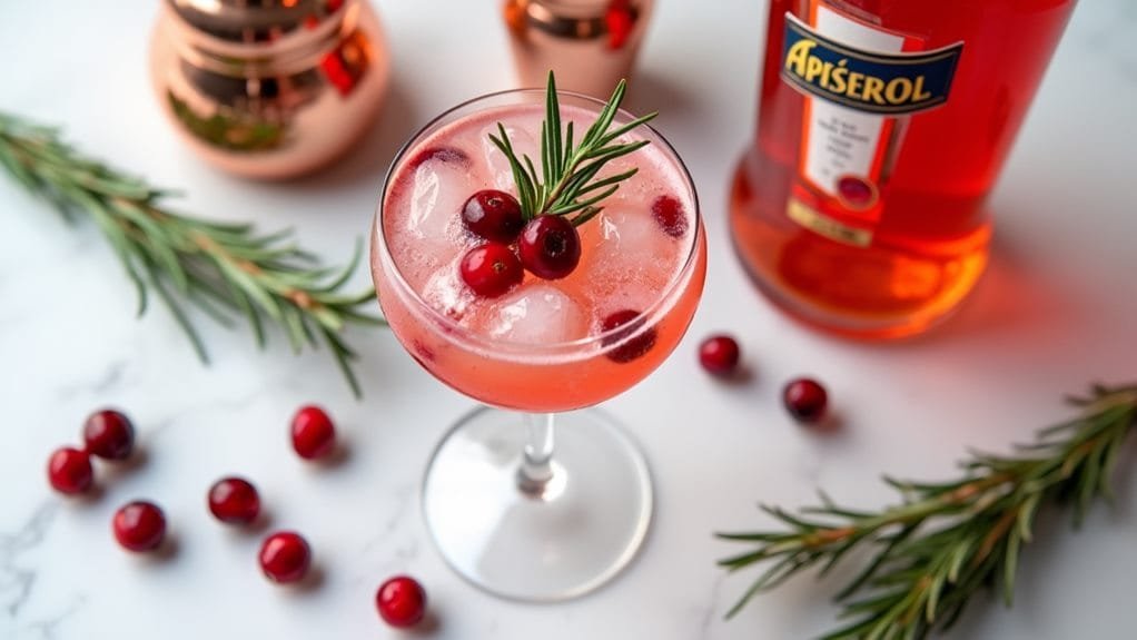 Winter Solstice Spritz With Cranberry 3 step by step cooking instructions