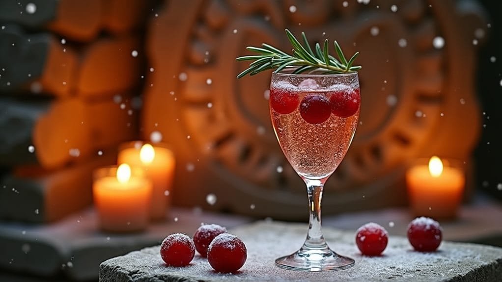 Winter Solstice Spritz With Cranberry 1 understanding our past events